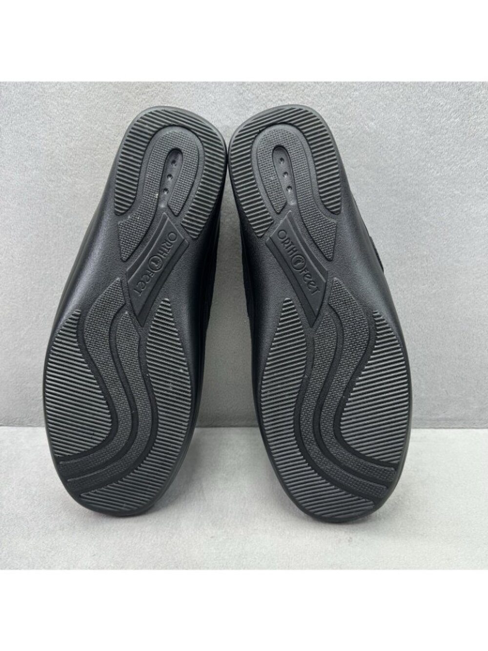 OrthoFeet Louise 736 Womens Size 9.5 (B) Mule Black Mesh Orthopedic Slipper Clog - Picture 7 of 8